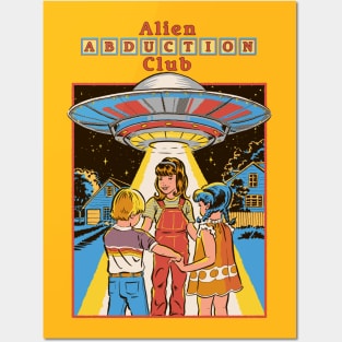 Alien Abduction Club Posters and Art